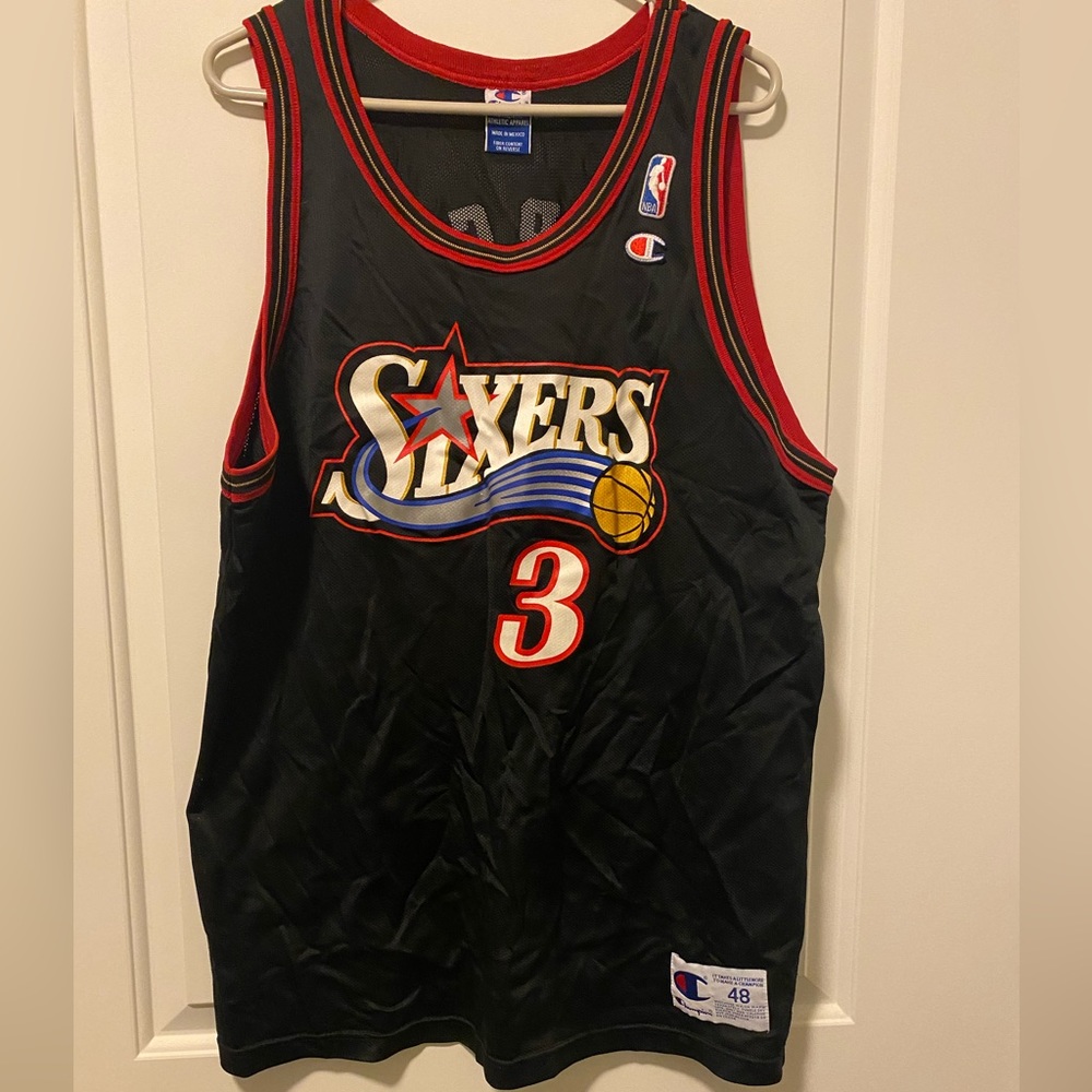 Iverson 76ers jersey